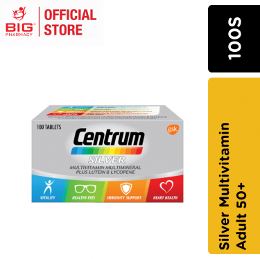 Centrum Silver Multivitamin Adult 50+ 100s