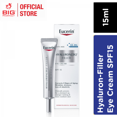 EUCERIN HYALURON FILLER EYE CREAM SPF15 15ML