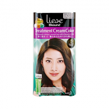 Liese Blaune Cream Hair Color 5 Medium Brown