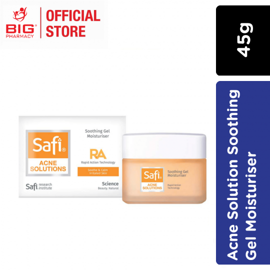 Safi Acne Solution Soothing Gel Moisturiser 45g