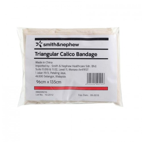 S&N Triangular Calico Bandage 96CMX135CM | Big Pharmacy