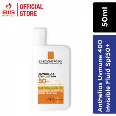 La Roche Posay Anthelios Uvmune 400 Invisible Fluid Spf50+ 50ml