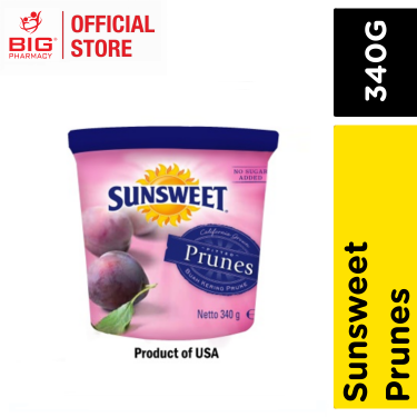 SUNSWEET USA PITTED PRUNES 340G