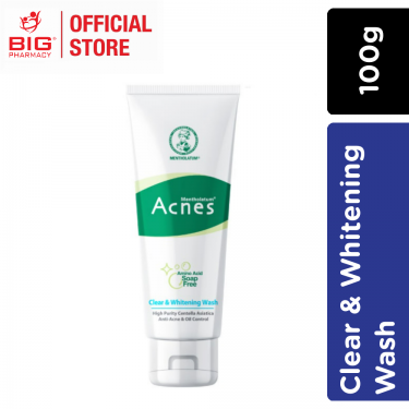 Mentholatum Acnes Clear & Whitening Wash 100G