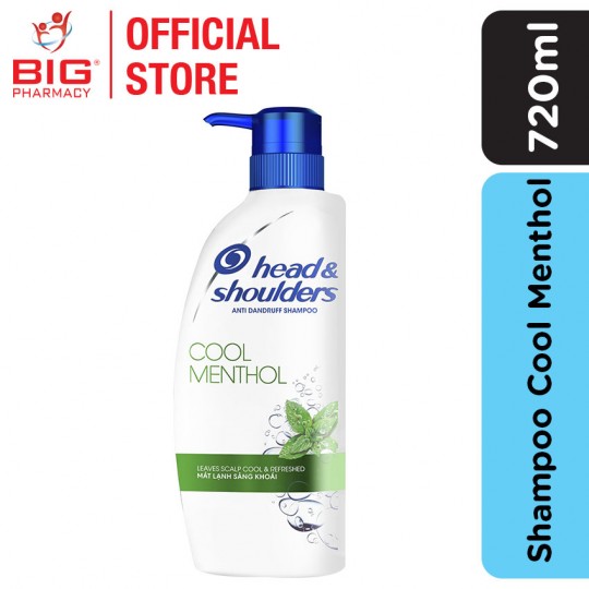 Head & Shoulder Shampoo Cool Menthol 720ml