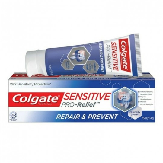 Colgate T/Paste Sensitive Pro-Relief 114G Repair & Prevent
