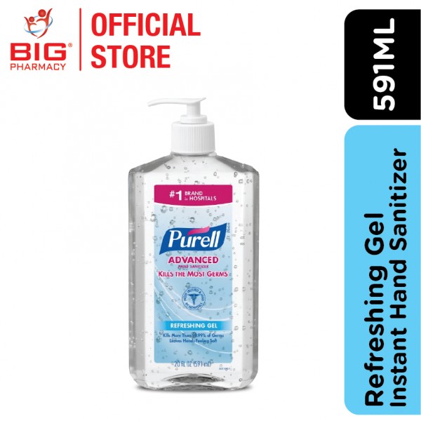 Purell Adv. Instant Hand Sanitizer (Refrshing Gel) 591ml (20 Fl Oz)