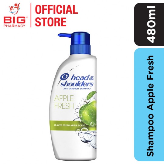Head & Shoulder Shampoo Apple Fresh 480ml