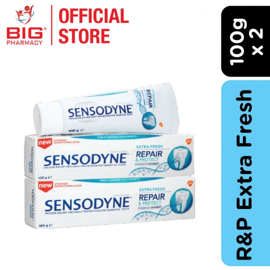 Sensodyne Toothpaste Repair & Protect Extra Fresh 100g X2