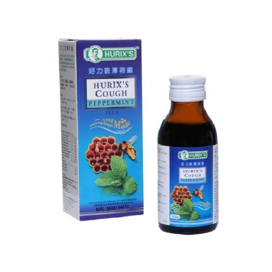 Hurixs Cough Peppermint Plus 60ml