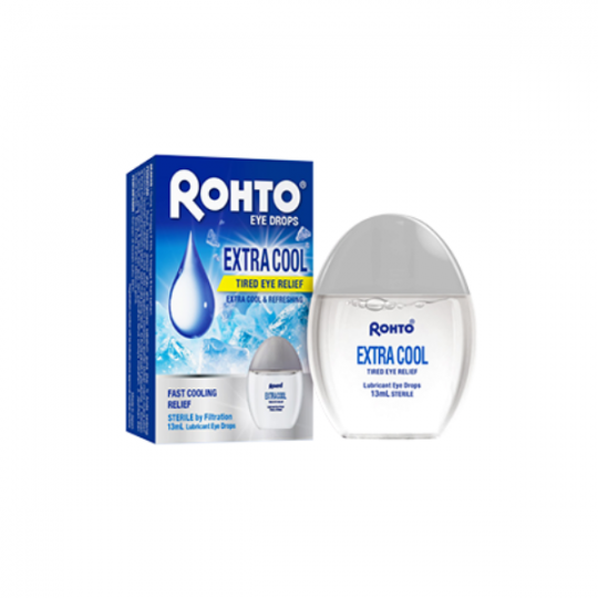 ROHTO EYE DROPS TIRED EYE RELIEF 13ML EXTRA COOL