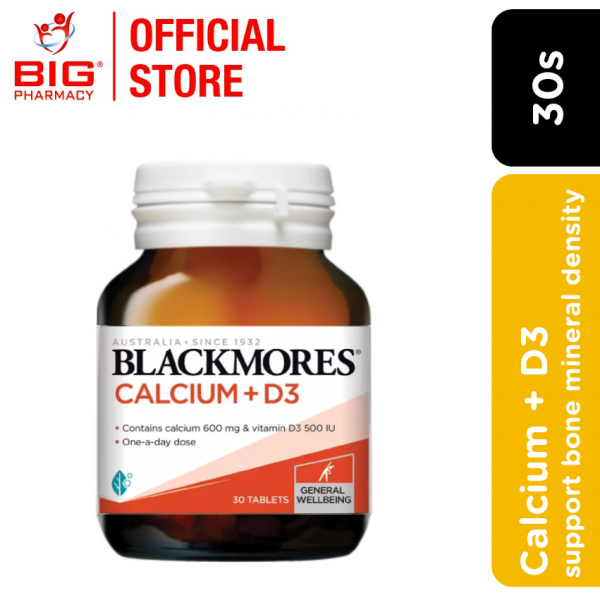 Blackmores Calcium + D3 30s (EXP: Nov 2023)