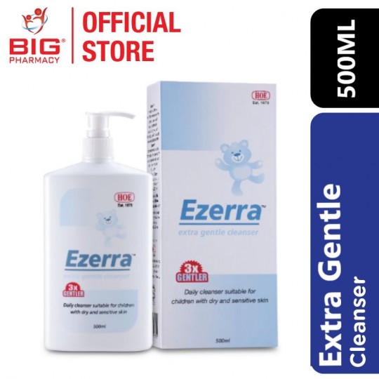 Hoe Ezerra Extra Gentle Cleanser 500Ml Foc Silicone Bib