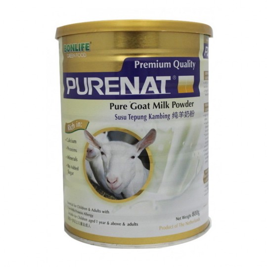 Greenfood Bonlife Purenat Premium Goat Milk Powder 800g