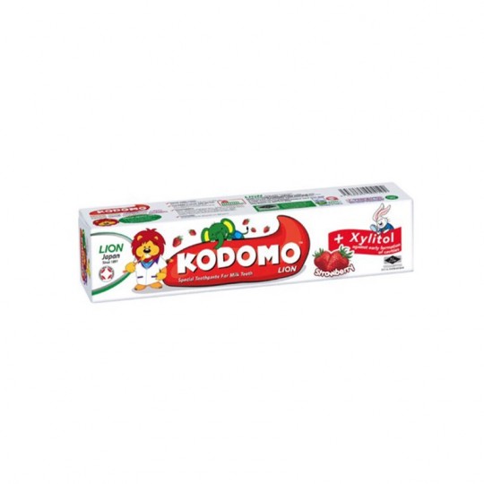 Kodomo Lion T/Paste Strawberry 80g
