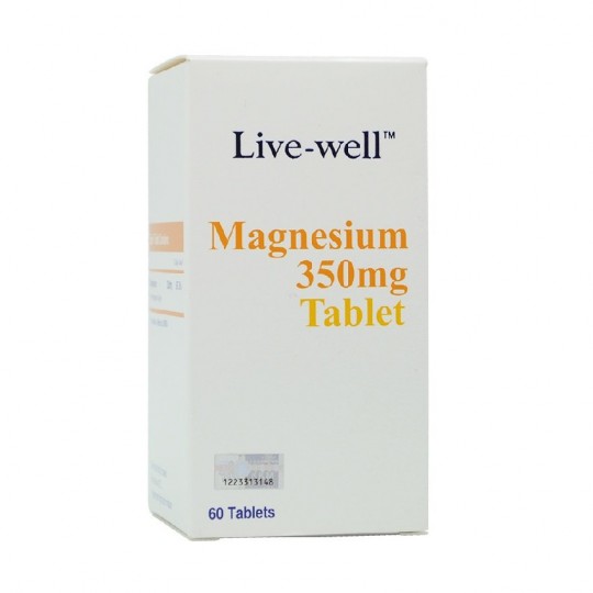 Live-Well Magnesium 350mg 60s