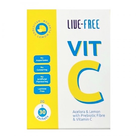 Live-Free Vitamin C 1000mg 2gx30 sachets