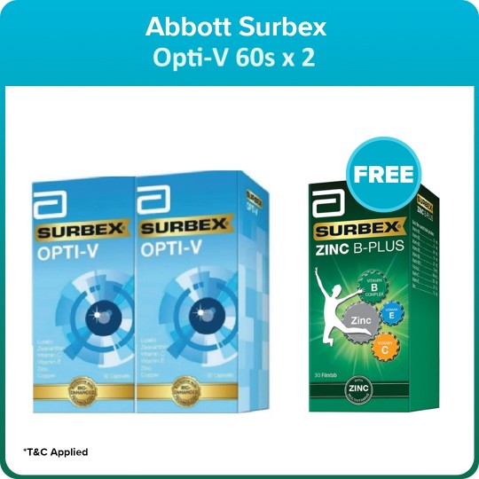 ABBOTT SURBEX OPTI-V 2 x 60S