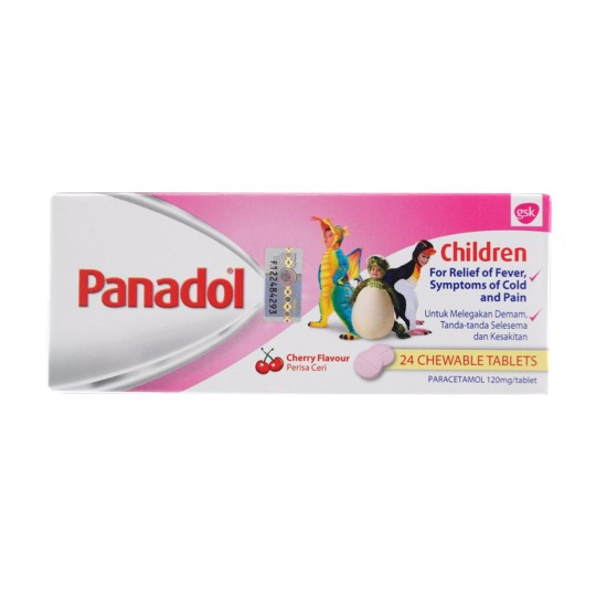 Panadol For Children 120mg 2X12s