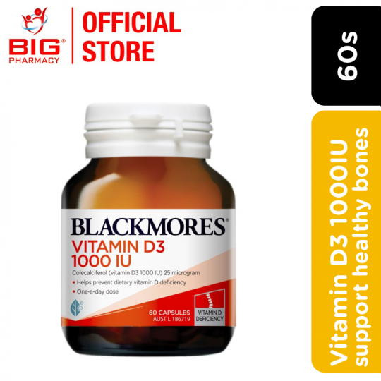 Blackmores Vitamin D3 1000Iu 60S