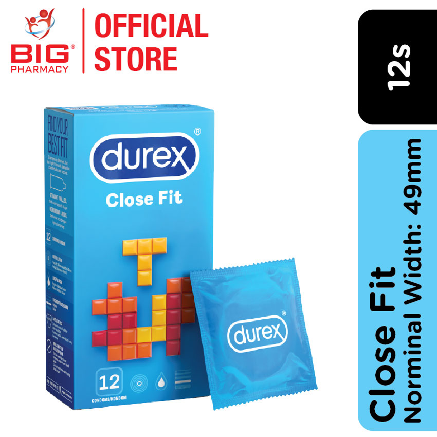 Durex Condom Close Fit 12S | Big Pharmacy