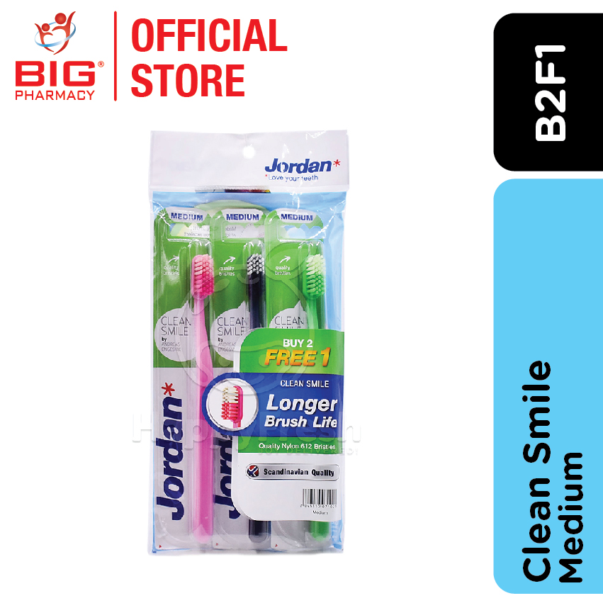 Toothbrush Clean Smile Medium B2F1 | Big Pharmacy