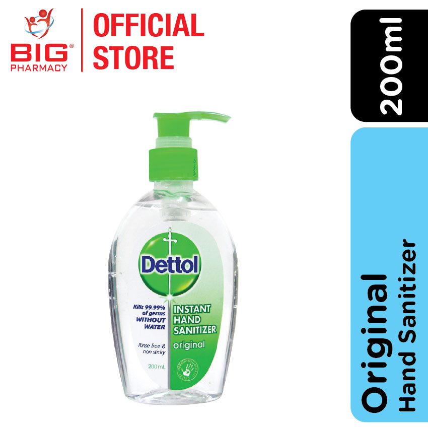 Dettol Hand Sanitiser - Original 200ML | Big Pharmacy