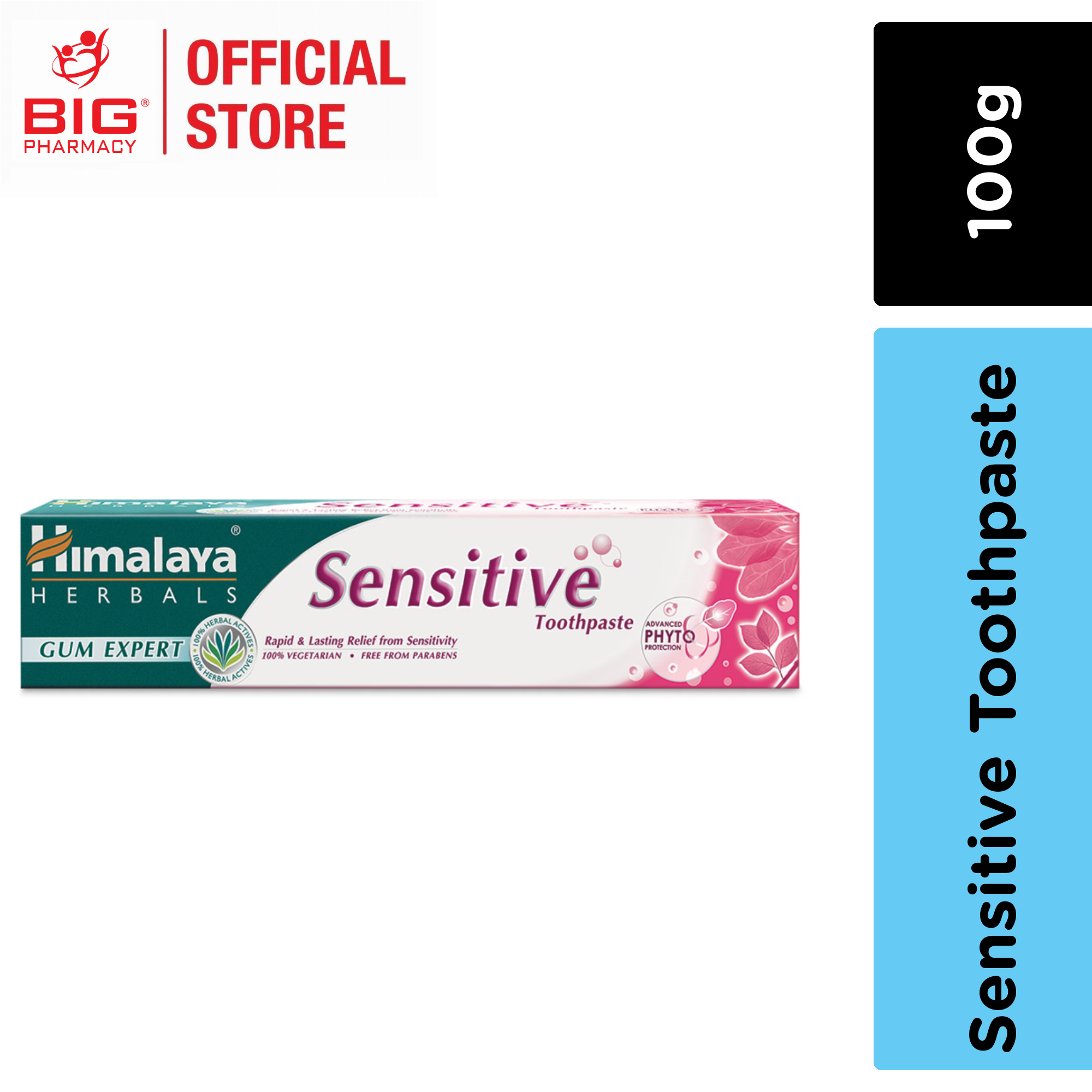 Himalaya Sensitive Herbal Toothpaste 100G | Big Pharmacy