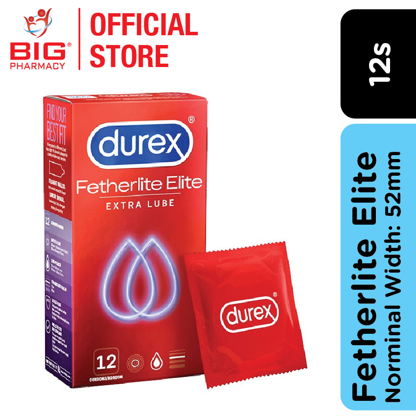 Durex Condom Featherlite Elite 12S | Big Pharmacy