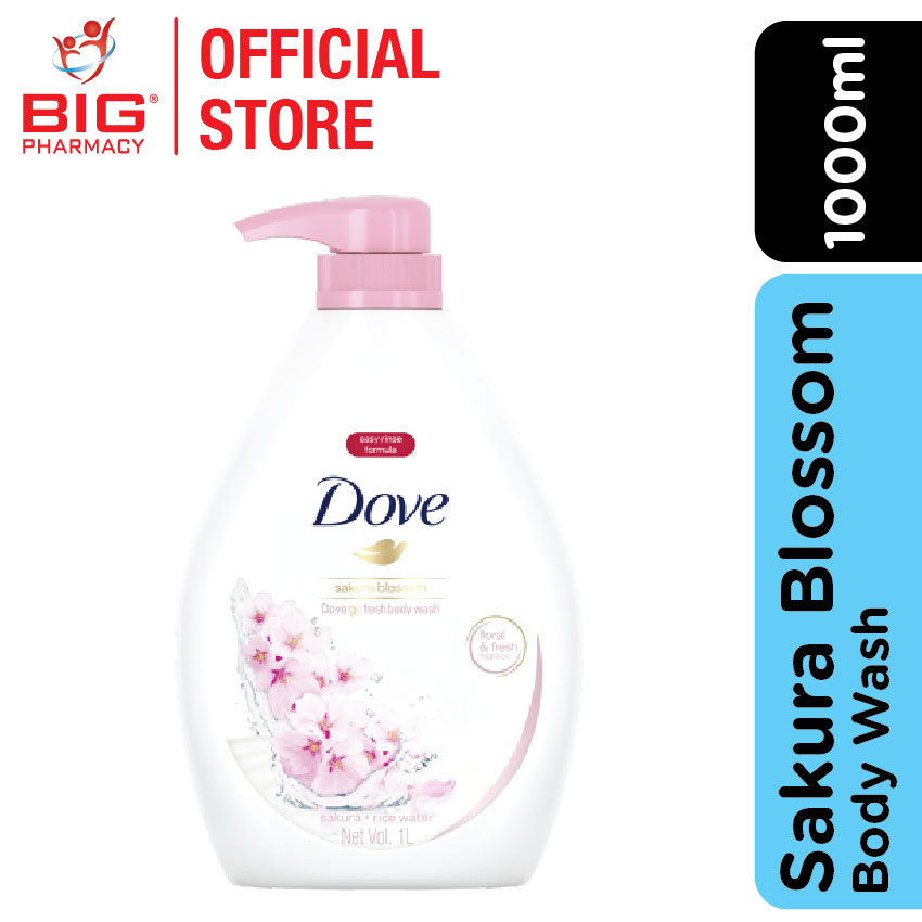 Dove Body Wash Go Fresh Sakura Blossom 1000ML | Big Pharmacy