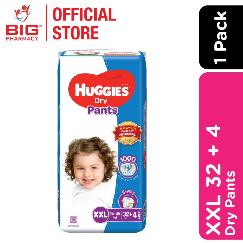 Buy HUGGIES WONDER PANTS EXTRA LARGE SIZE DIAPERS 56 COUNT Online & Get  Upto 60% OFF at PharmEasy