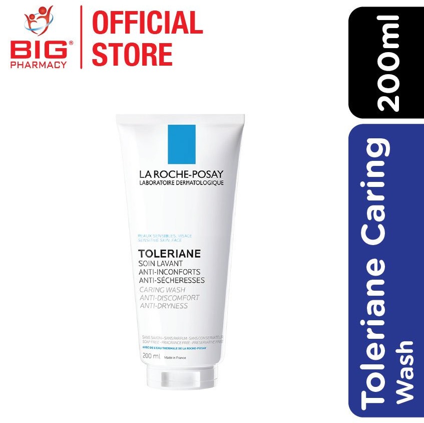 La Roche Posay Toleriane Caring Wash 200Ml | Big Pharmacy