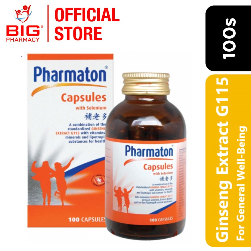 Pharmaton Caps 100s | Big Pharmacy