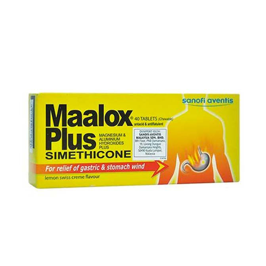Maalox Plus Tab 10Sx4 | Big Pharmacy