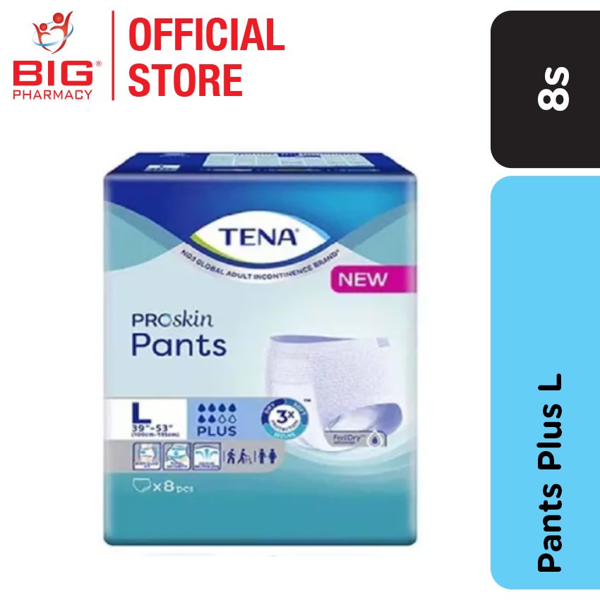 Tena Pants Plus (L) 8S | Big Pharmacy