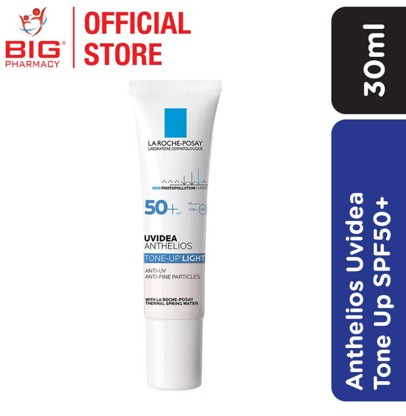 Big Pharmacy | Malaysia Trusted Healthcare Store | Skin Care Sunscreen &  Aftersun Care LA ROCHE POSAY ANTHELIOS UVIDEA TONE UP SPF50+ 30ML