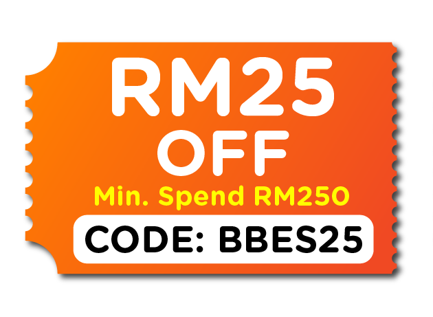 RM25 Off Min Spend RM250