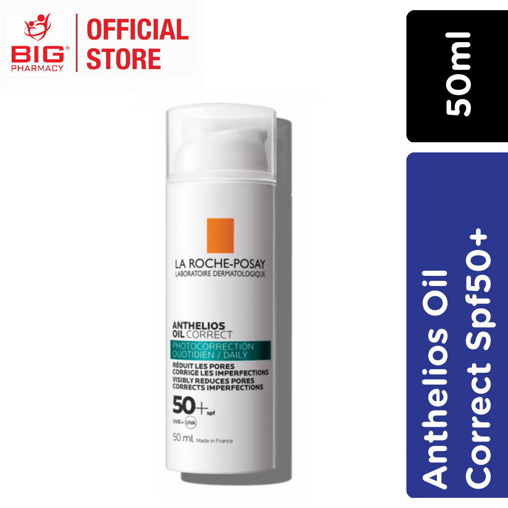 Big Pharmacy | Malaysia Trusted Healthcare Store | Skin Care Sunscreen &  Aftersun Care La Roche Posay Anthelios Oil Correct Spf50+ 50ml