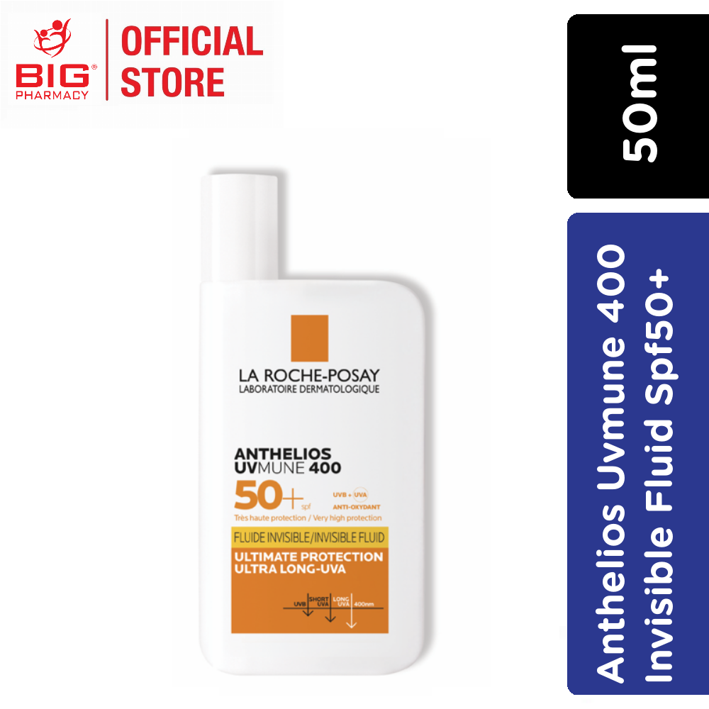 La Roche Posay Anthelios Invisible Spf50+ (Shaka Fluid) 50Ml | Big Pharmacy