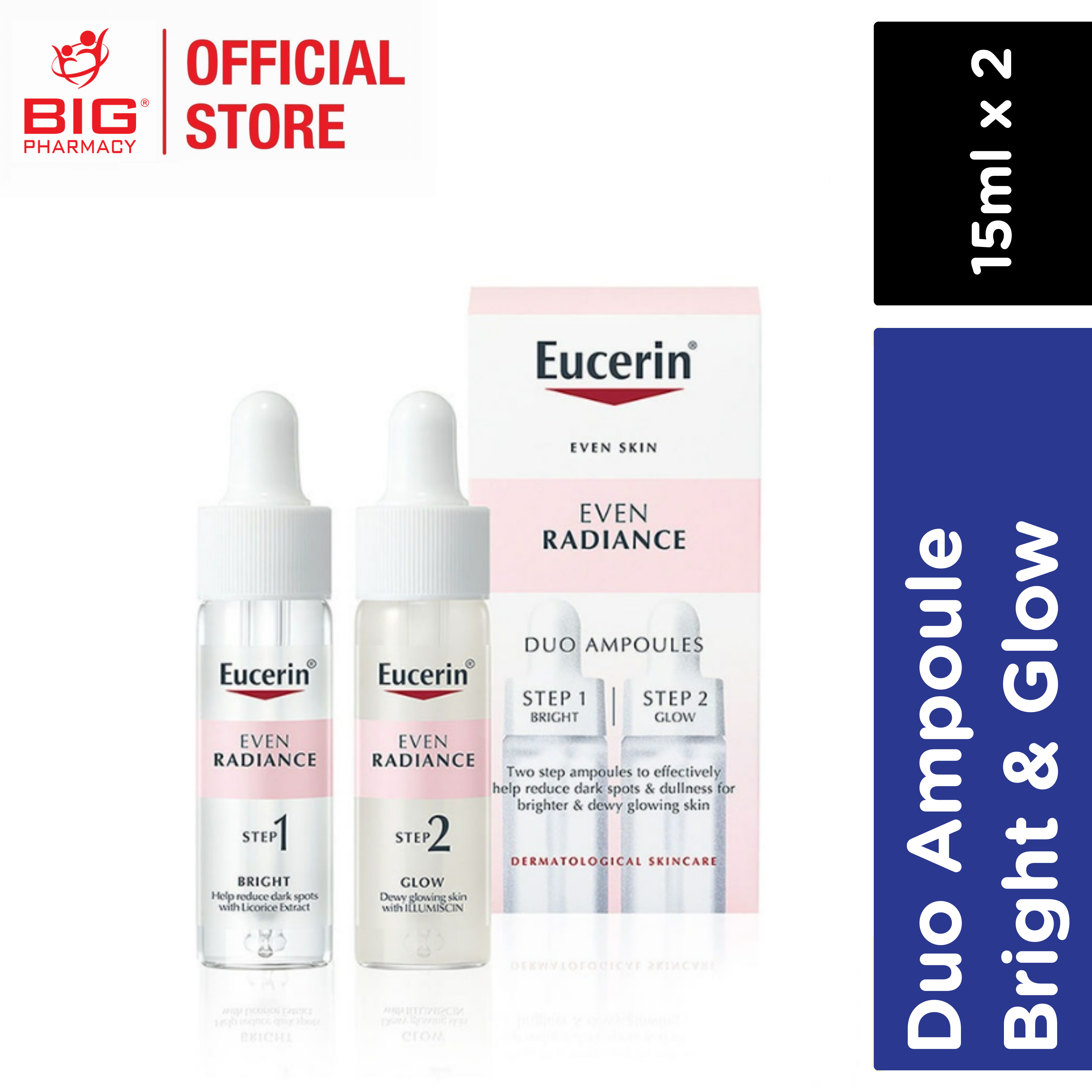 Big Pharmacy | Malaysia Trusted Healthcare Store | Skin Care Serum &  Essence Eucerin Even Radiance Duo Ampoules 2x15ml