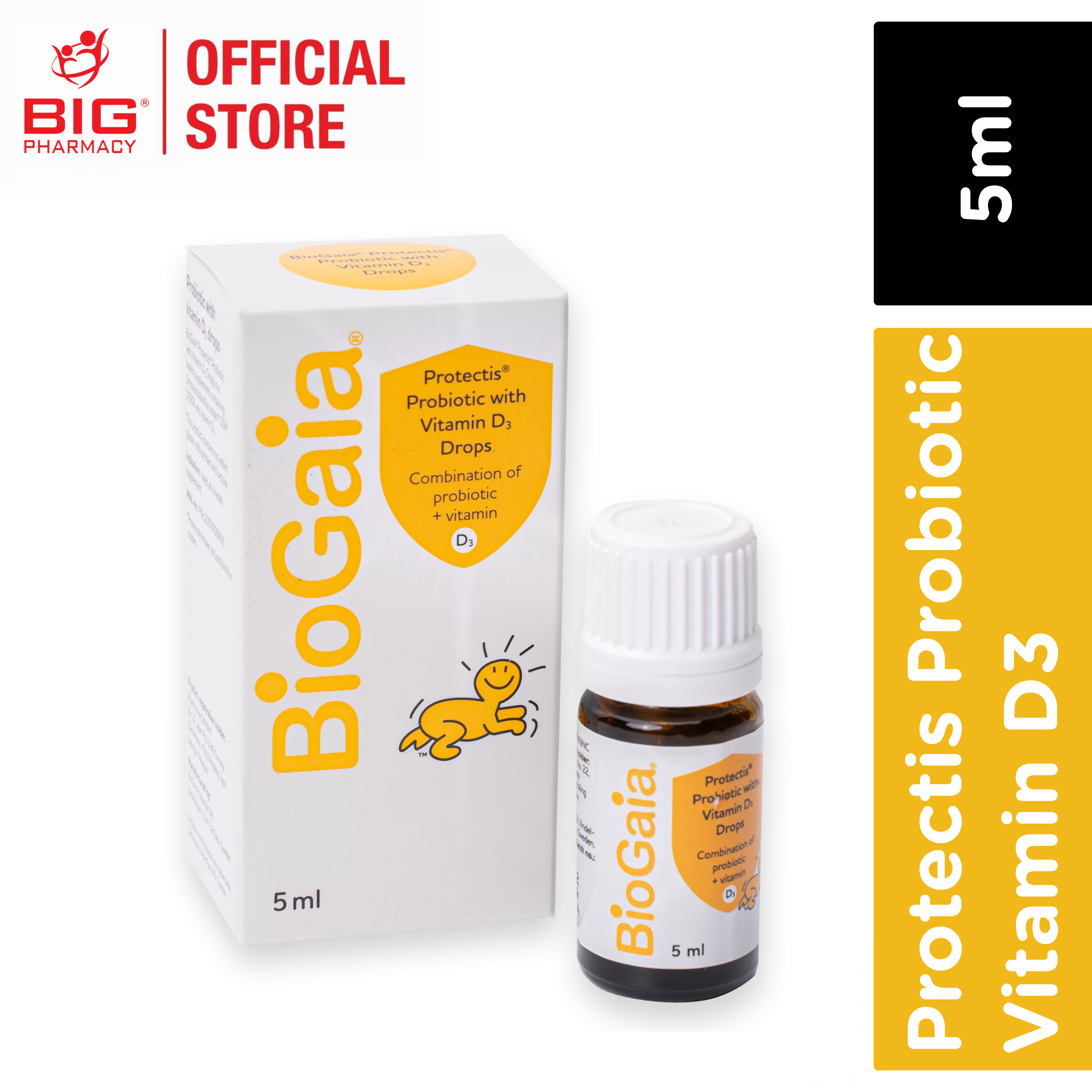 Big Pharmacy | Malaysia Trusted Healthcare Store | Dietary & Supplement  Well Being Kids Vitamins & Supplements Biogaia Protectis Probiotic With  Vitamin D3 Drops 5ml
