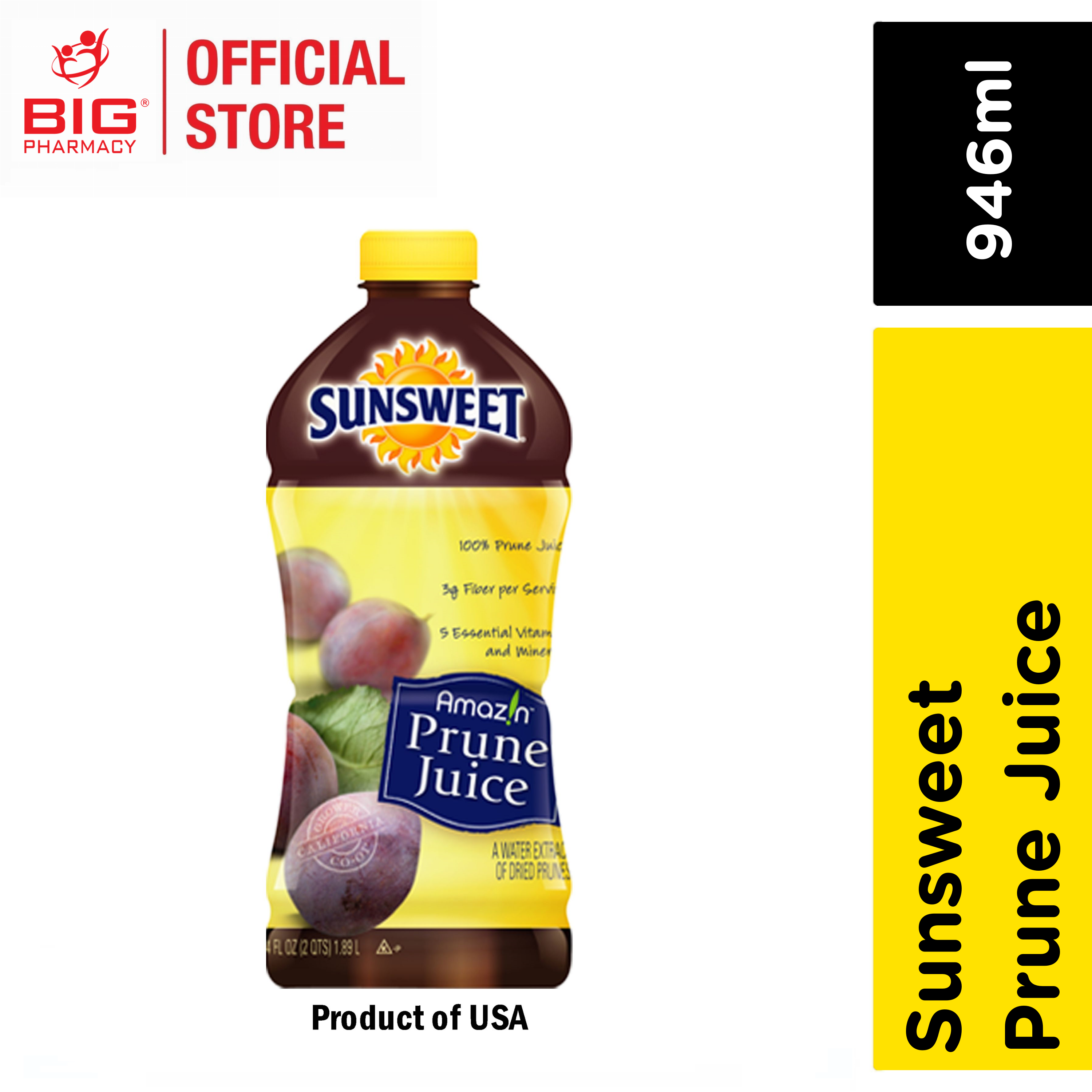 Sunsweet USA Prune Juice 946ml | Big Pharmacy